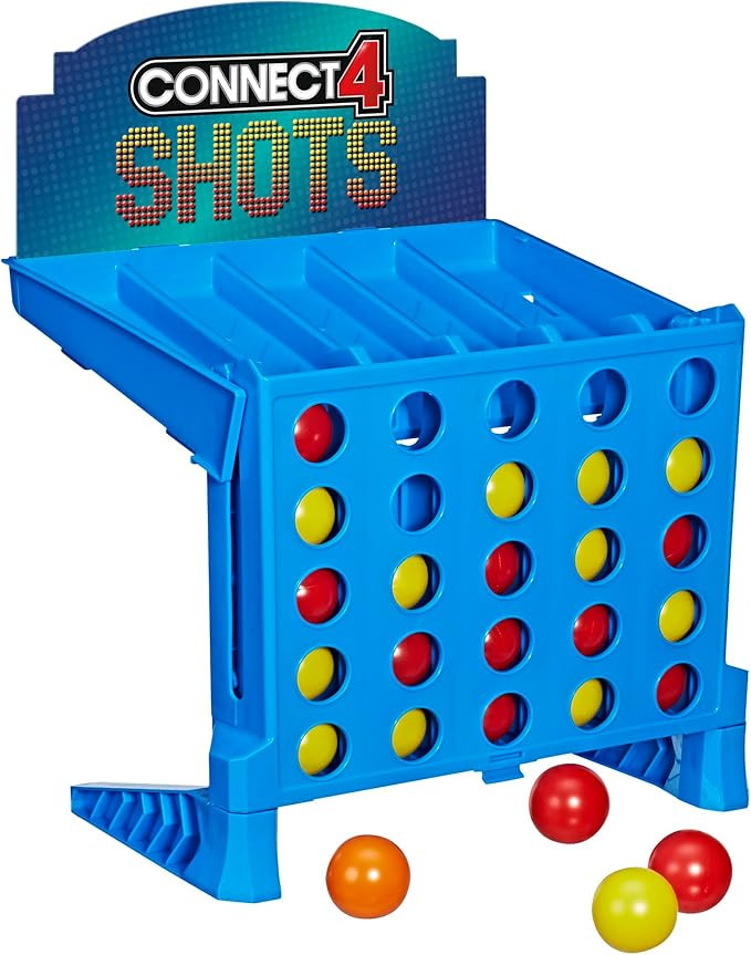 Hasbro Gaming Connect 4 Shots Board Game Activity for Kids Ages 8+, Active Games for Families, 2 ... | Amazon (US)