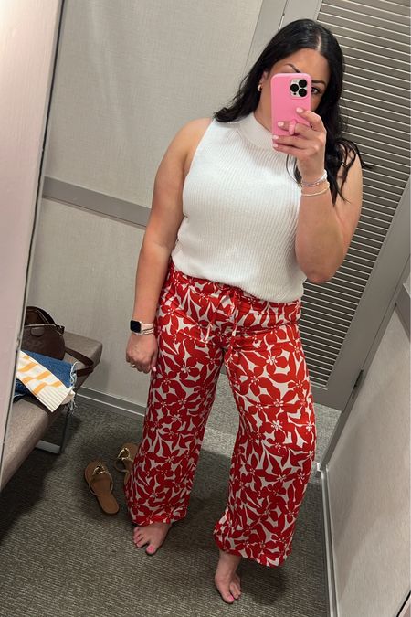I’m absolutely OBSESSED with these LOFT pants! I’m wearing a L but ended up ordering am XL so they’re a little more loose. 

#LTKStyleTip #LTKMidsize #LTKFindsUnder100