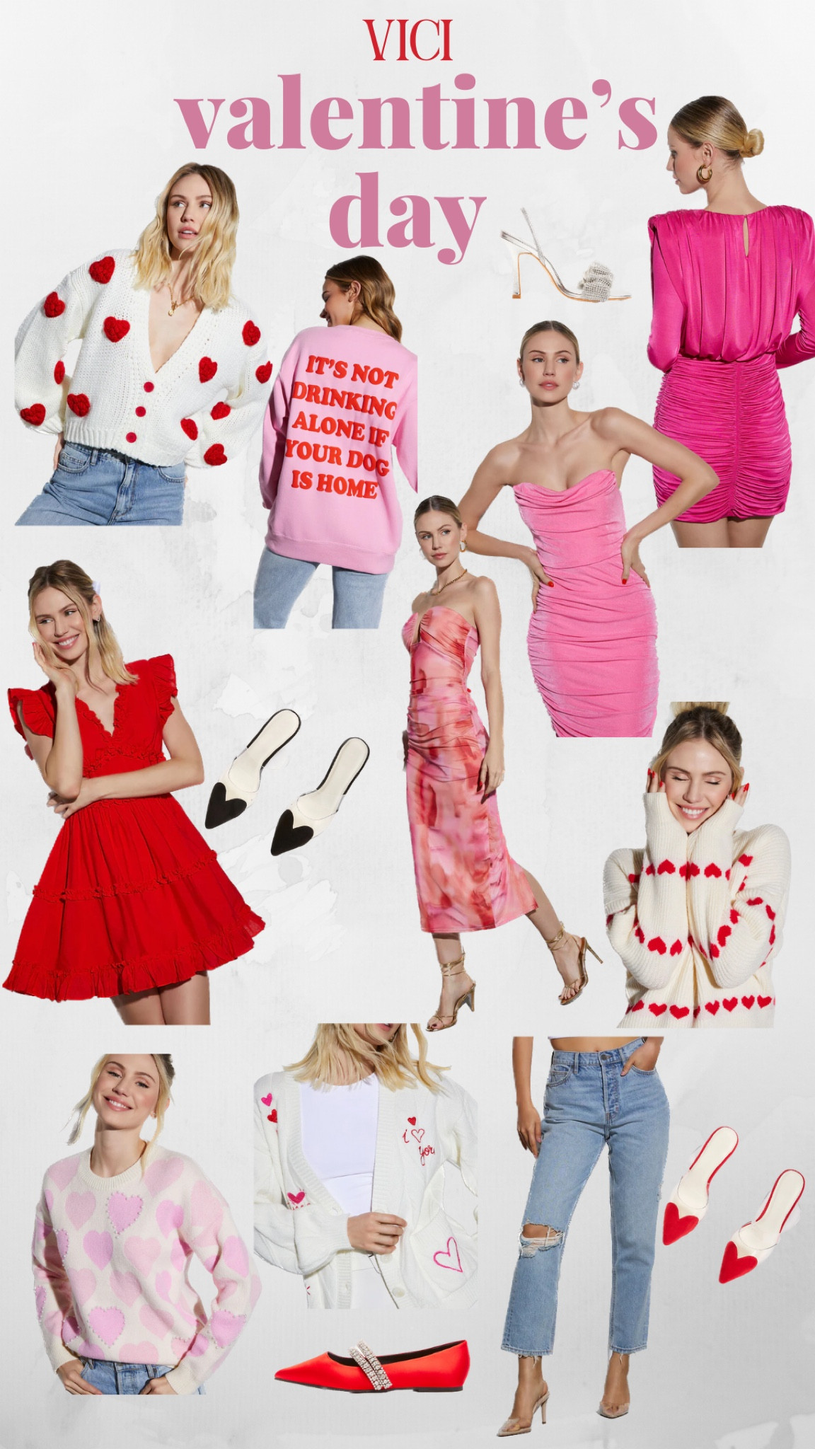 Vici Valentine’s Day picks 

Valentine’s Day dresses, galentine’s day

#valentinesday

#LTKshoecrush #LTKSeasonal #LTKstyletip