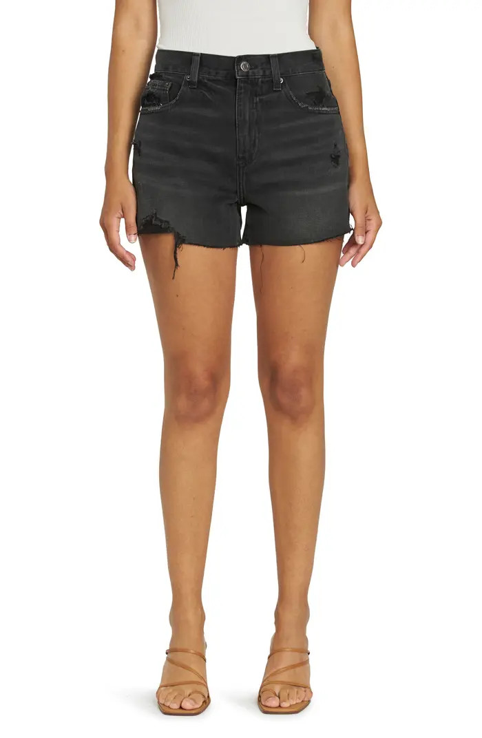 Nova Distressed Denim Shorts | Nordstrom
