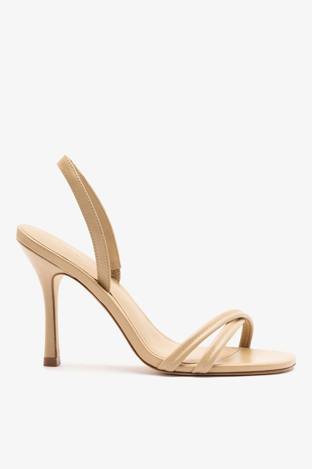 Annie Sandal Sand Leather | Larroude