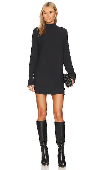 Casey Tunic Dress in Black | Revolve Clothing (Global)