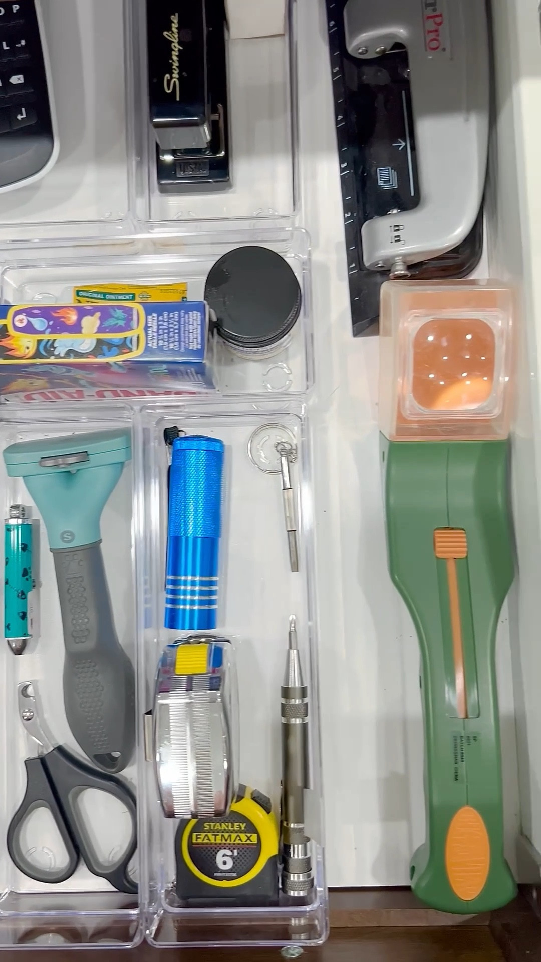 These drawer organizers are so useful for organizing junk drawers, bathroom drawers, and more! 

They all fit together so well and you can use different configurations depending on what you want for the drawer and the space you have. 

I’ve linked more of my favorite organization products! 

Amazon find, home organization, drawer organizer, drawer dividers, clear plastic organizers, organize, organizing kitchen, favorite finds

#LTKmomlife #LTKHome #LTKFindsUnder50