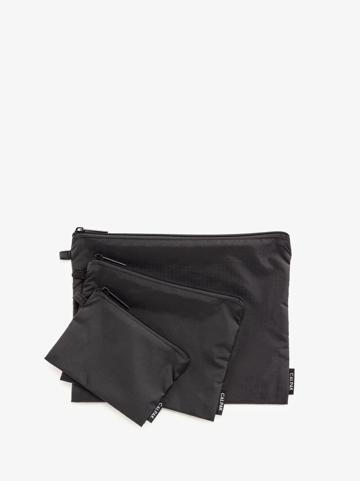 Compakt Zip Pouch Set | Black | CALPAK | Luggage & Travelware | CALPAK