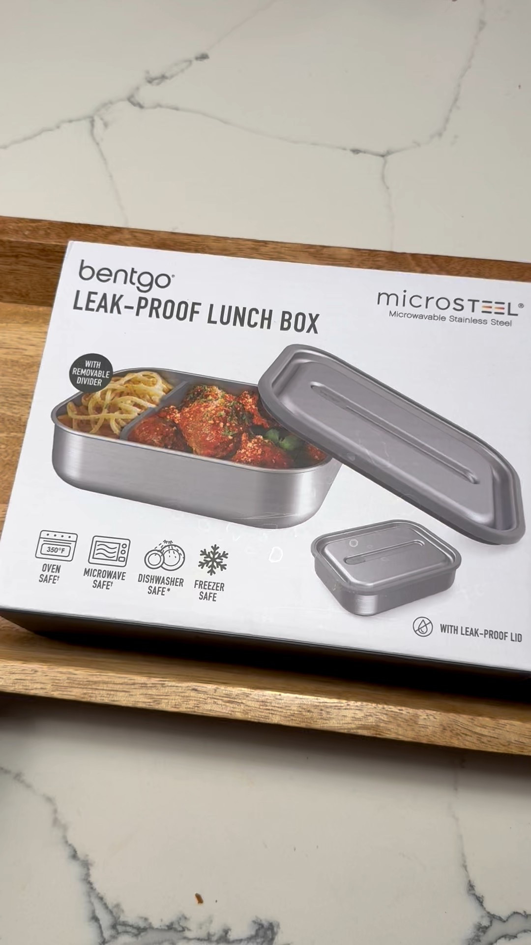 I’m trying to remove plastics from my home so was super excited to find this microwaveable stainless steel lunch box! #backtoschool #lunch 

#LTKKids #LTKFamily #LTKFindsUnder50