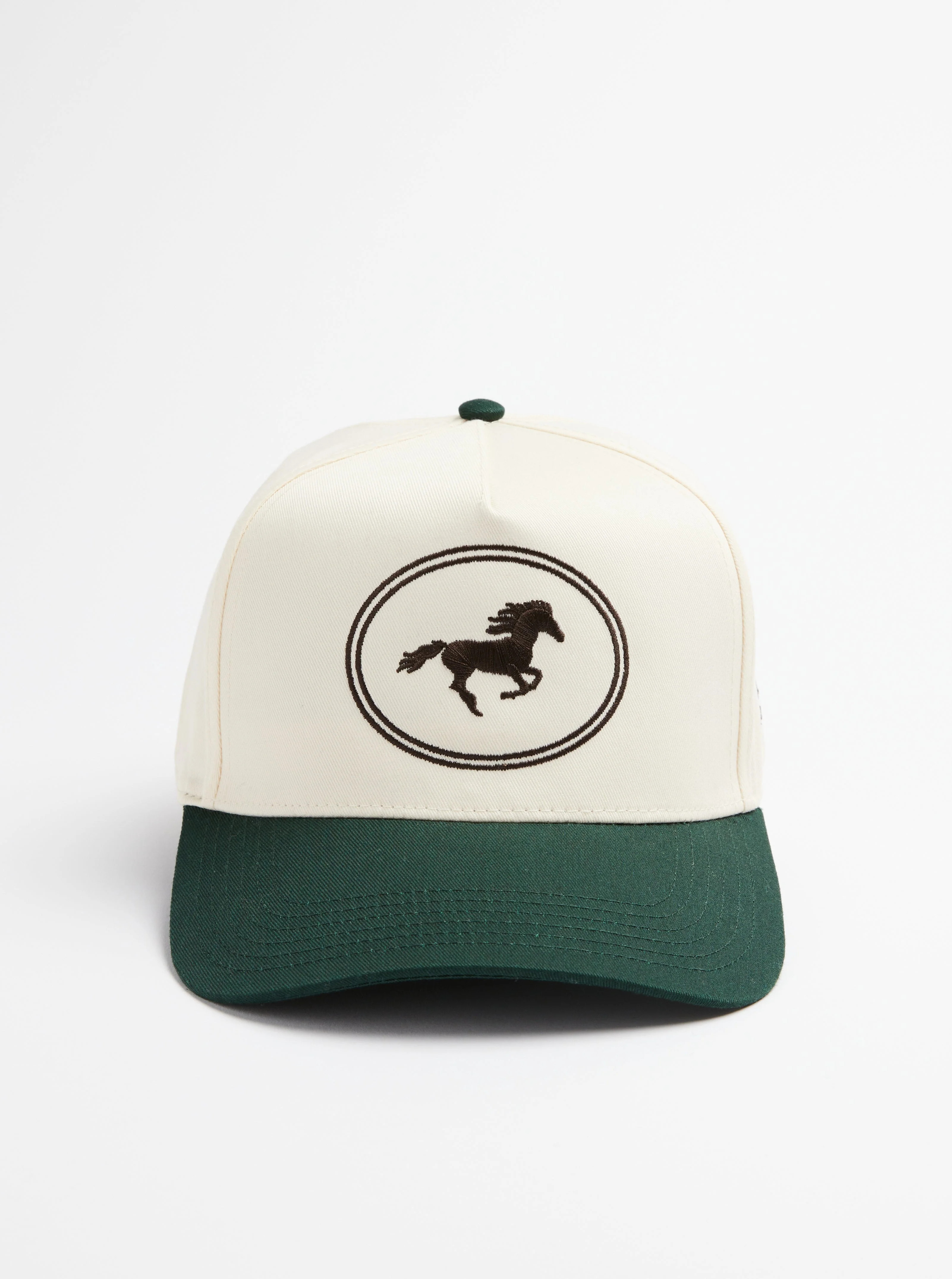 Mustang Trucker Hat - Cream | Dairy Boy