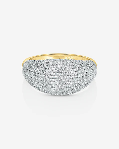 Pavé Jumbo Diamond Cloud Ring | Ring Concierge