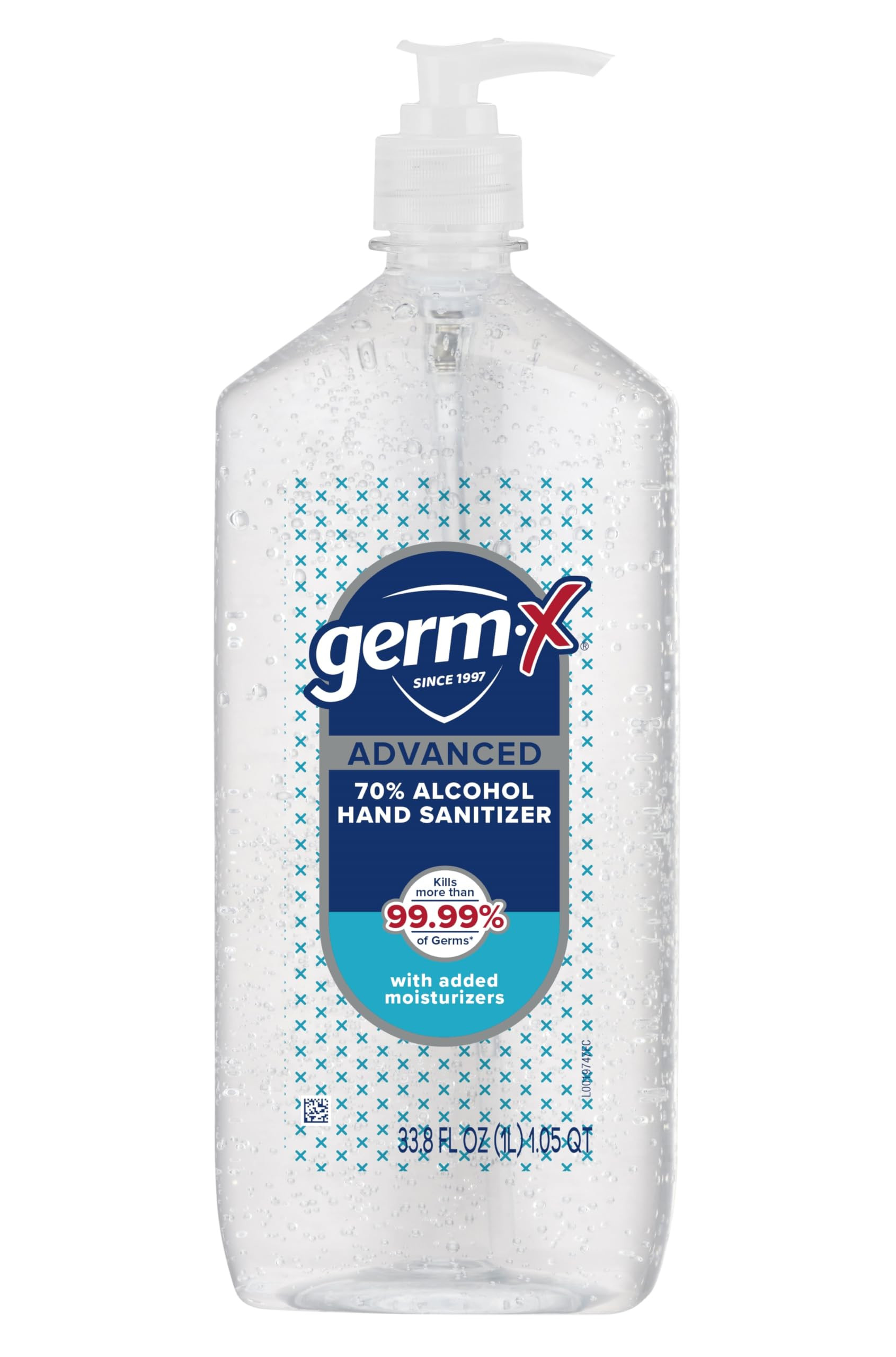 Germ-X Advanced Hand Sanitizer, Non-Drying Moisturizing Clear Gel, Instant and No Rinse Formula, ... | Amazon (US)
