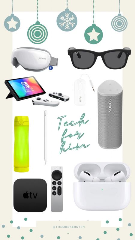 Tech Gift Ideas for him!!! So many cool things he will be sure to LOVE for Christmas this year!! 

Tech gifts 
Gift ideas 
Gifts for him 
Christmas shopping 
Christmas list 
Christmas wish list 
Black Friday deals 

#LTKCyberweek #LTKHoliday #LTKSeasonal