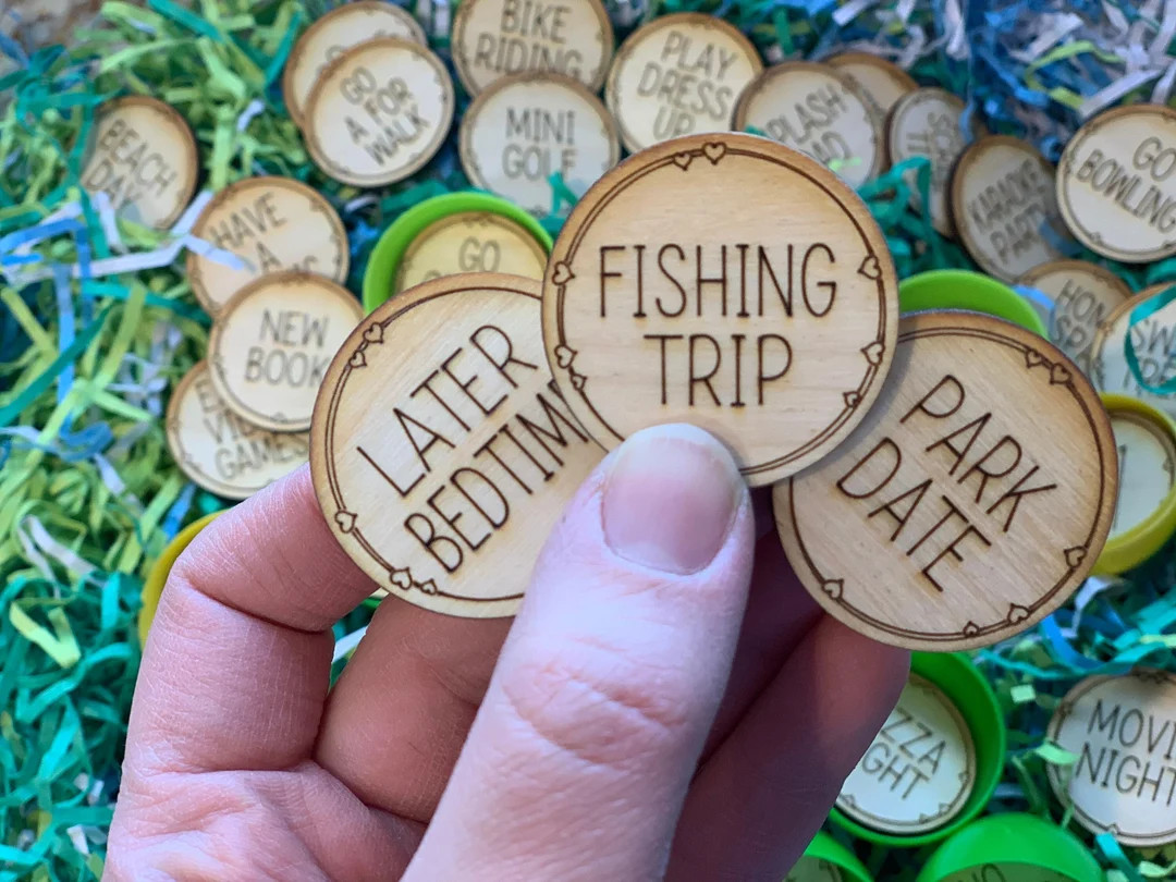 Easter Basket Egg Tokens Set of 42 | Easter Basket Stuffers | Wooden Easter Reward Coins | Egg Hu... | Etsy (US)