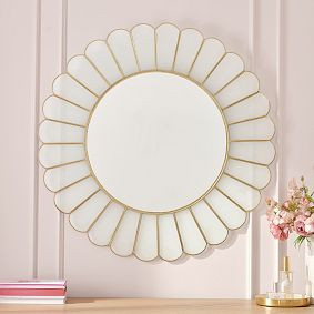 Daisy Wall Mirror (32") | Pottery Barn Teen