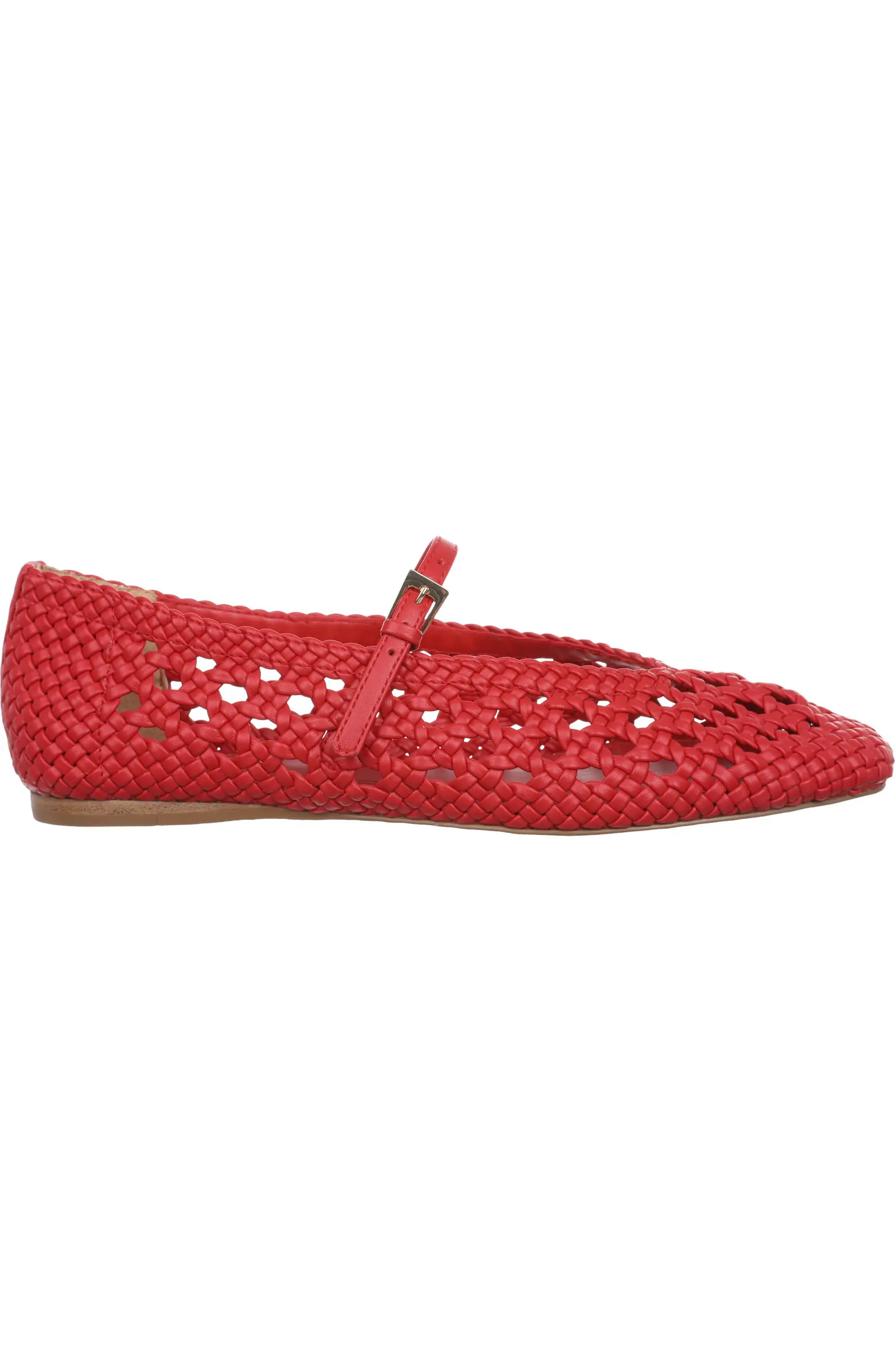 Maren Woven Mary Jane Flat (Women) | Nordstrom