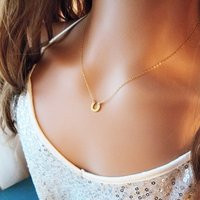 Tiny Horseshoe Necklace, Gold Fill, Sterling Silver, Dainty Jewelry, Good Luck Gift, Minimalist Graduation Gift For Her | Etsy (US)