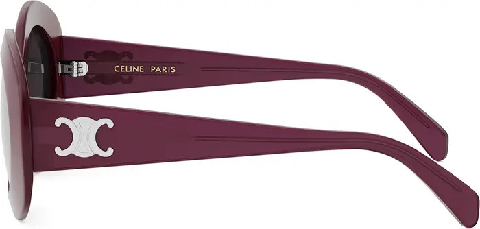 Triomphe 54mm Round Sunglasses | Nordstrom