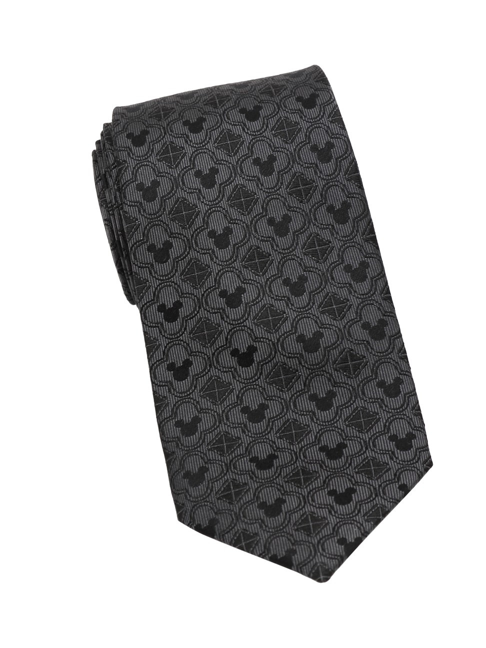 Men's Disney Mickey Mouse Silk Tie - Black | Saks Fifth Avenue
