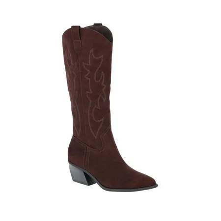 Madden NYC Women's Tall Stitched Western Boots | Walmart (US)