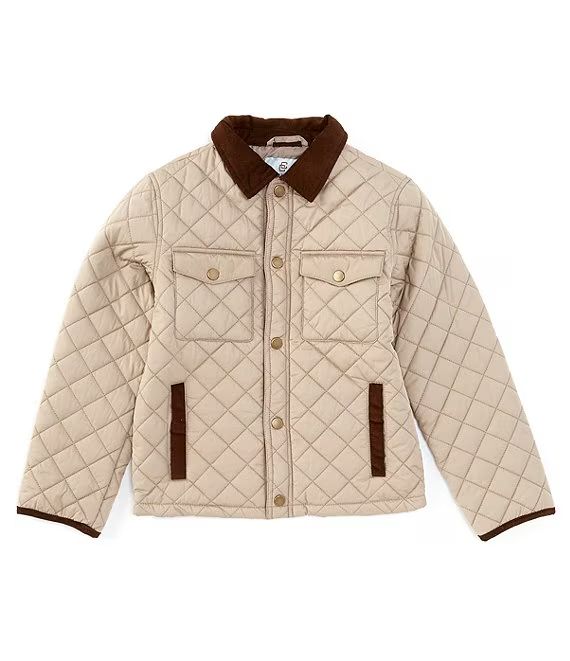 Class Club Big Boys 8-20 Snap Front Quilted Barn Coat | Dillard's | Dillard's