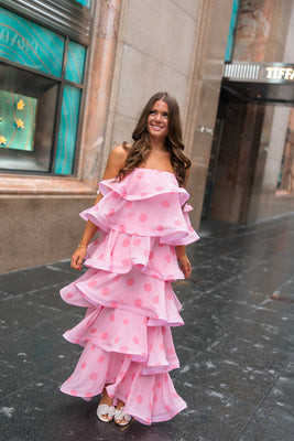 Park Lane Maxi - Pink | Ave and Liv Boutique