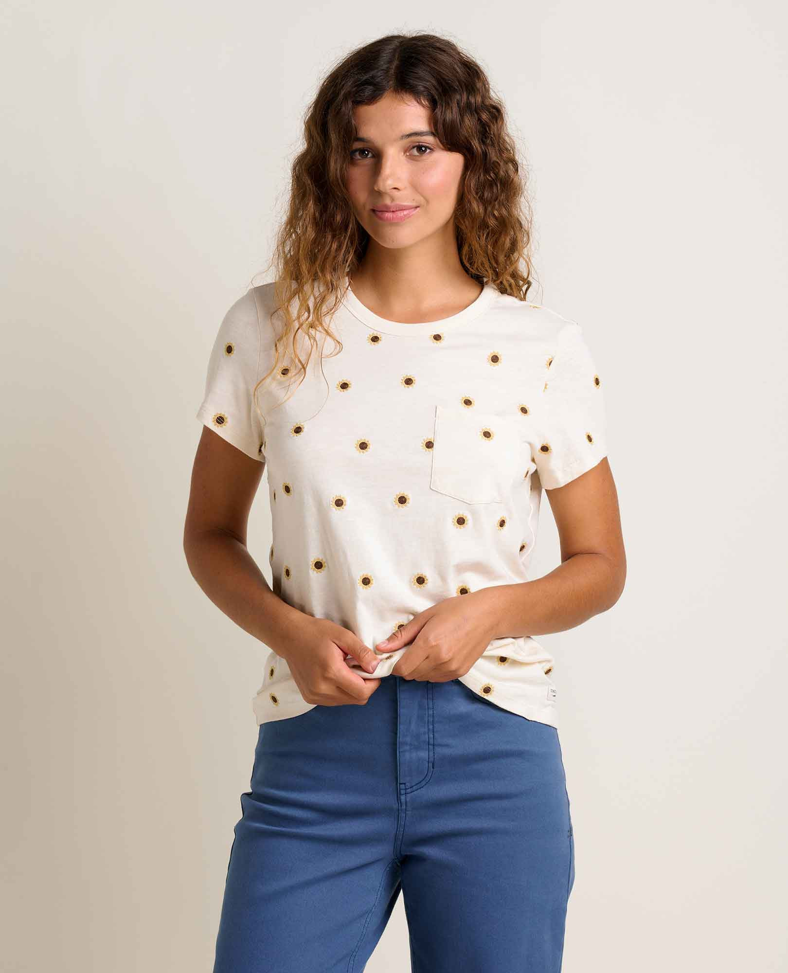 Embroidered Organic Cotton Tee | Everyday Essential | Toad&Co