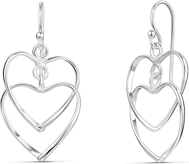 MILLA Teardrop Earrings - Designer Silver Statement Earrings or Gold Dangle Earrings for Women Tr... | Amazon (US)