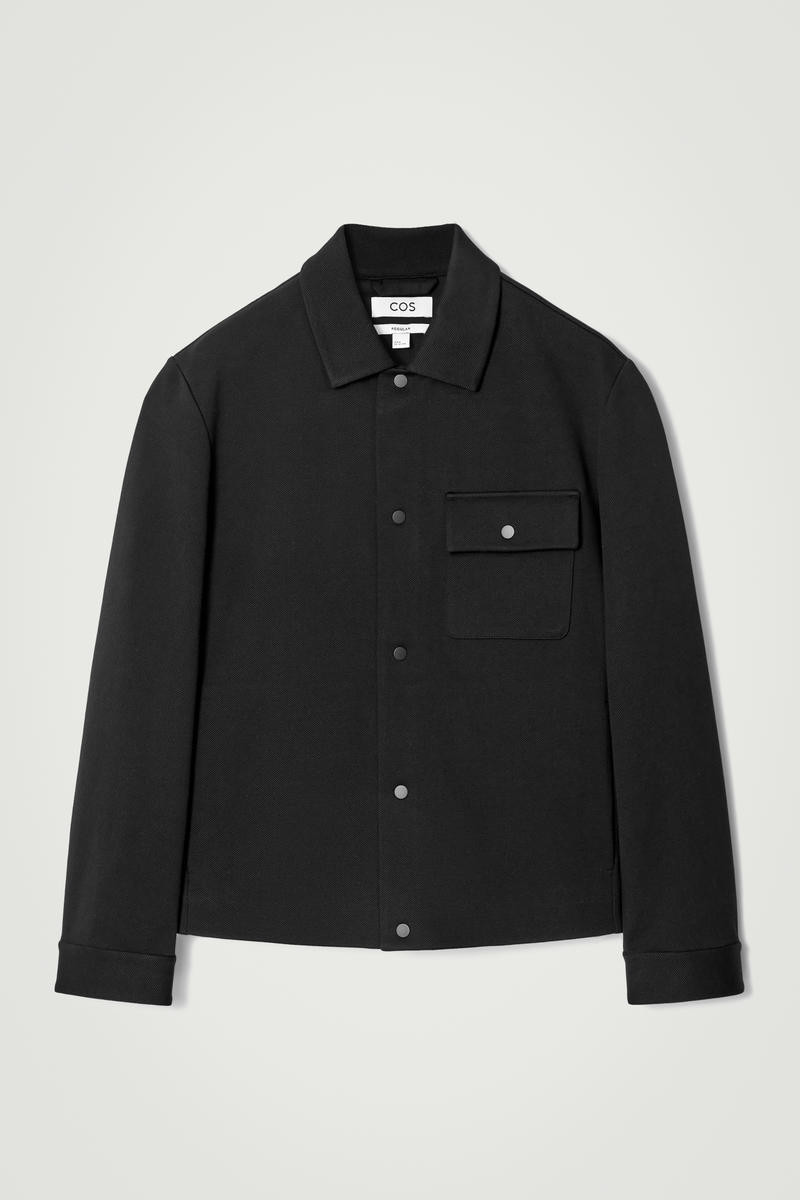 Jersey-Twill Shirt Jacket | COS (US)