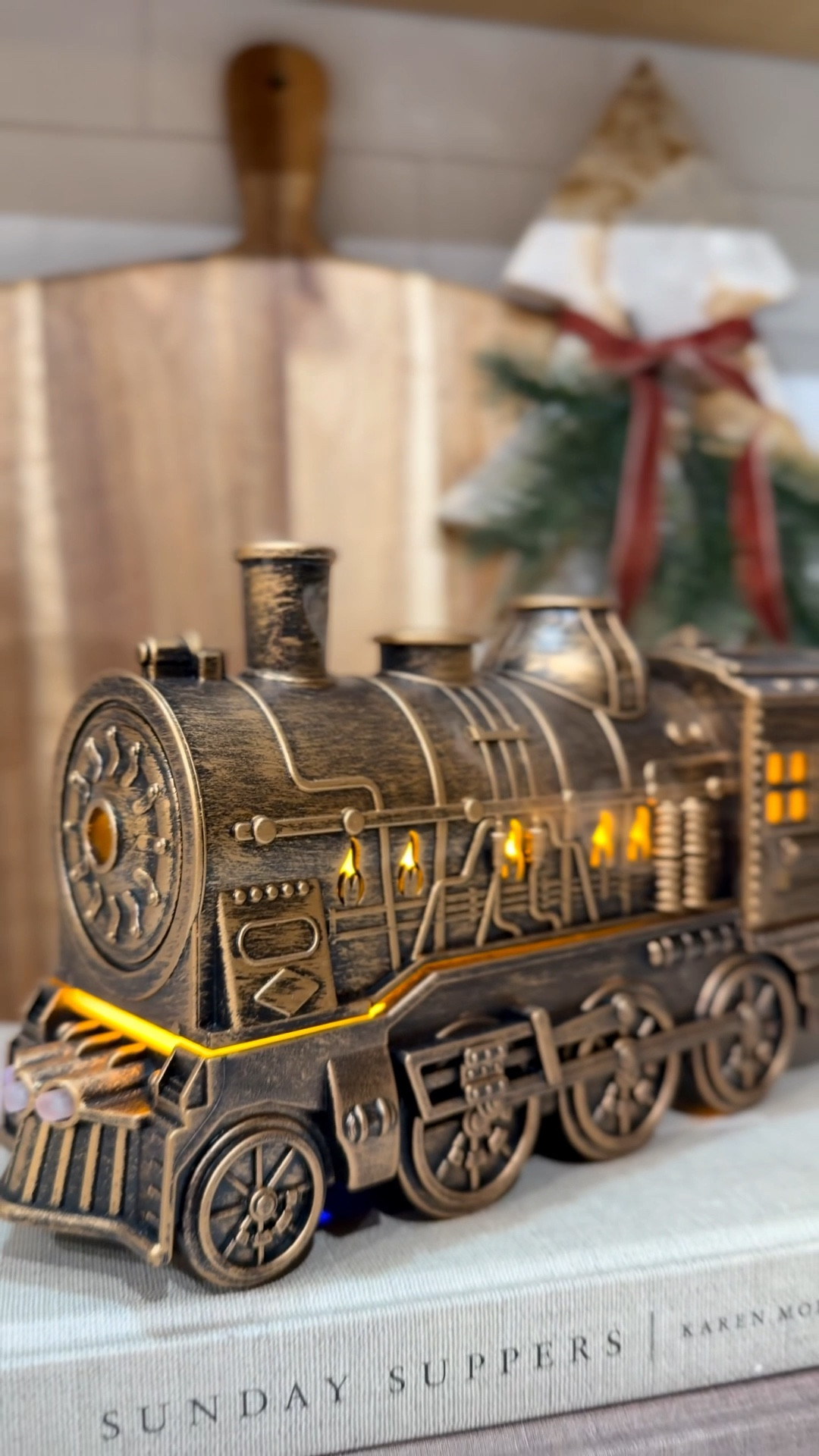This viral Christmas train diffuser was worth every penny! Makes a great gift too. Selling fast! 

🏷️ Christmas decor / kitchen decor / holiday decor 

#LTKCyberWeek #LTKHoliday #LTKHome