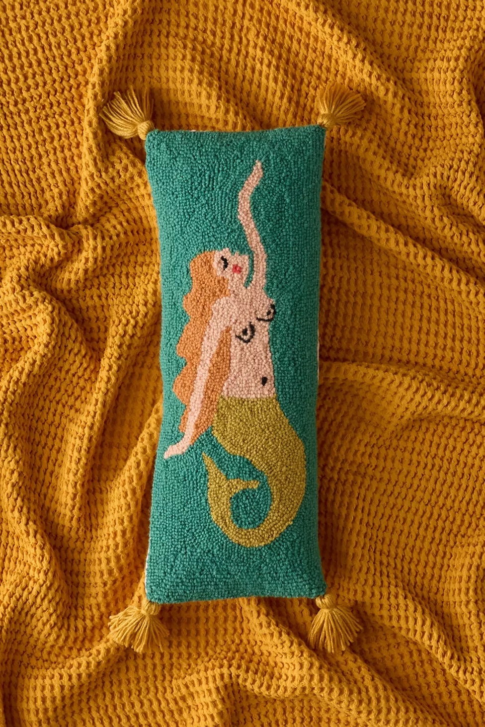 Jungalow By Justina Blakeney Mira Hook Throw Pillow | Urban Outfitters (US and RoW)