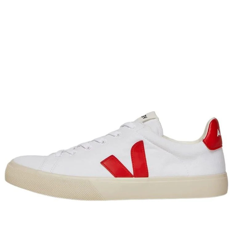 Veja Campo Lace-Up 'White Red' CA0103150M | KICKS CREW