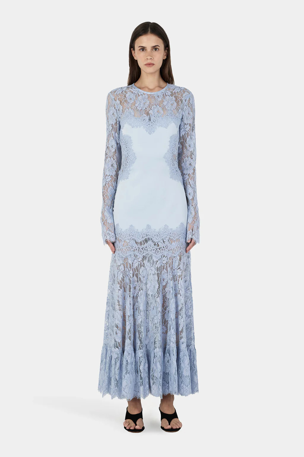 Libby Gown Cornflower | Hansen and Gretel