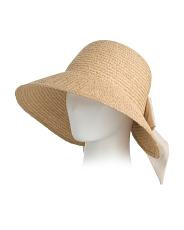 Sunsaver Hat With Back Bow | TJ Maxx