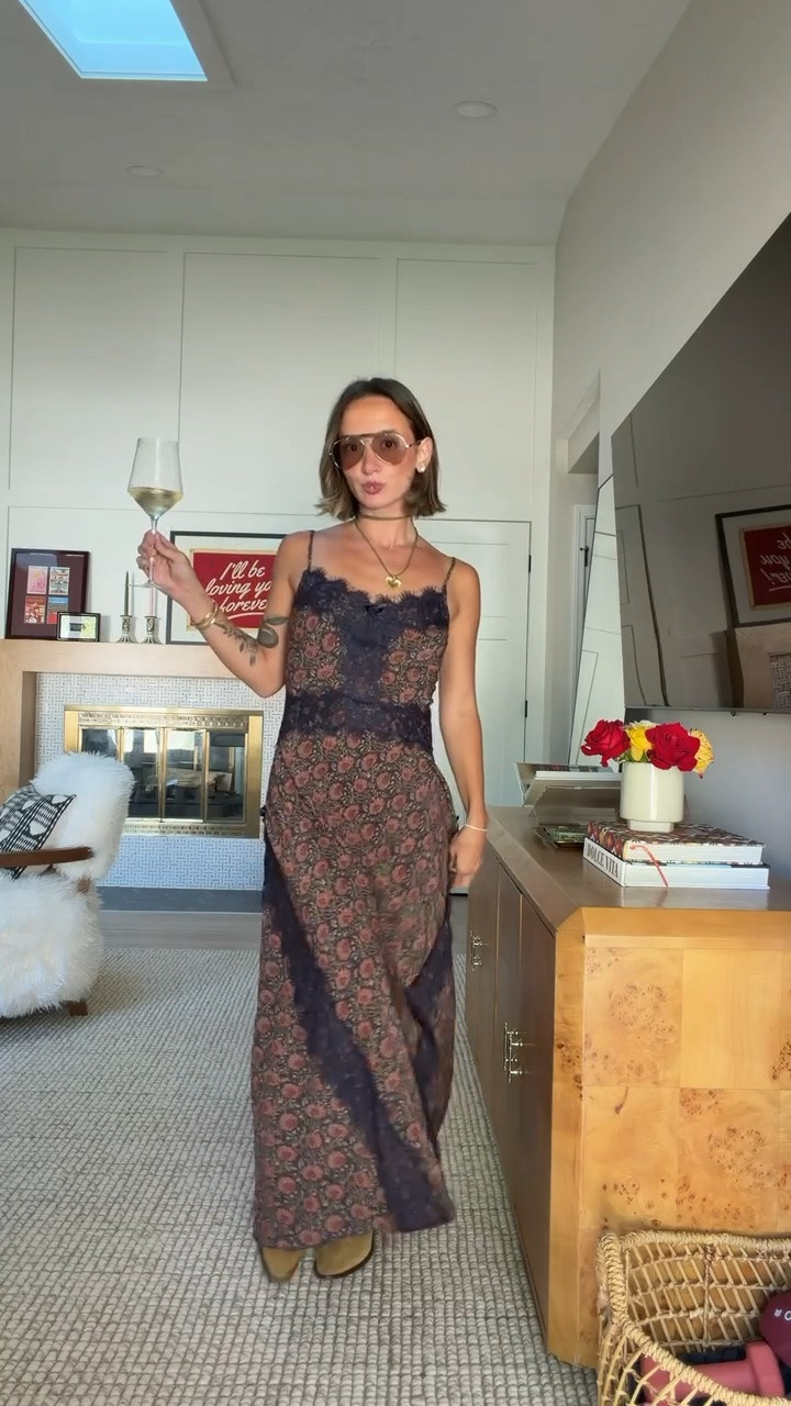 Concert outfit! XXS dress this pattern is sold out. Boots are tts

#LTKdayinmylife #LTKgrwm #LTKootd