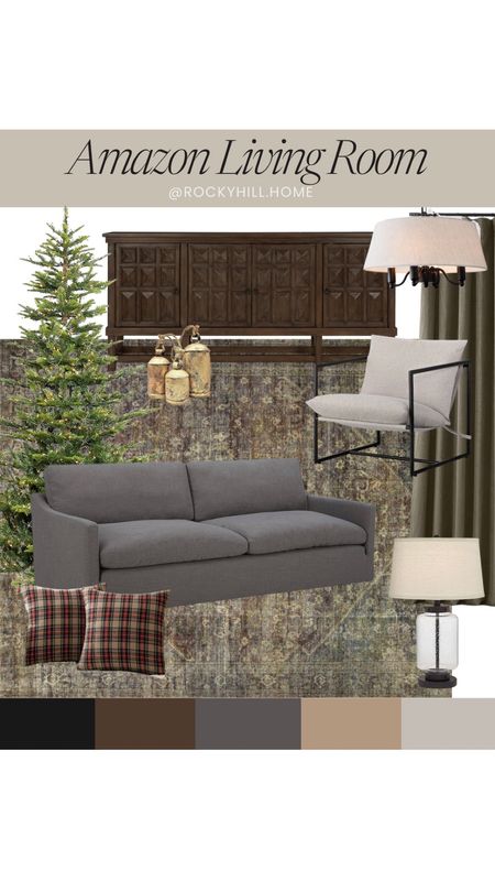 Amazon Holiday Living Room, modern cottage living room

#LTKHoliday #LTKstyletip #LTKhome