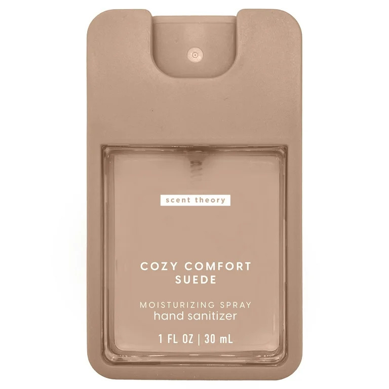 Scent Theory Hand Sanitizer Spray, Cozy Comfort Suede, 1 fl oz - Walmart.com | Walmart (US)