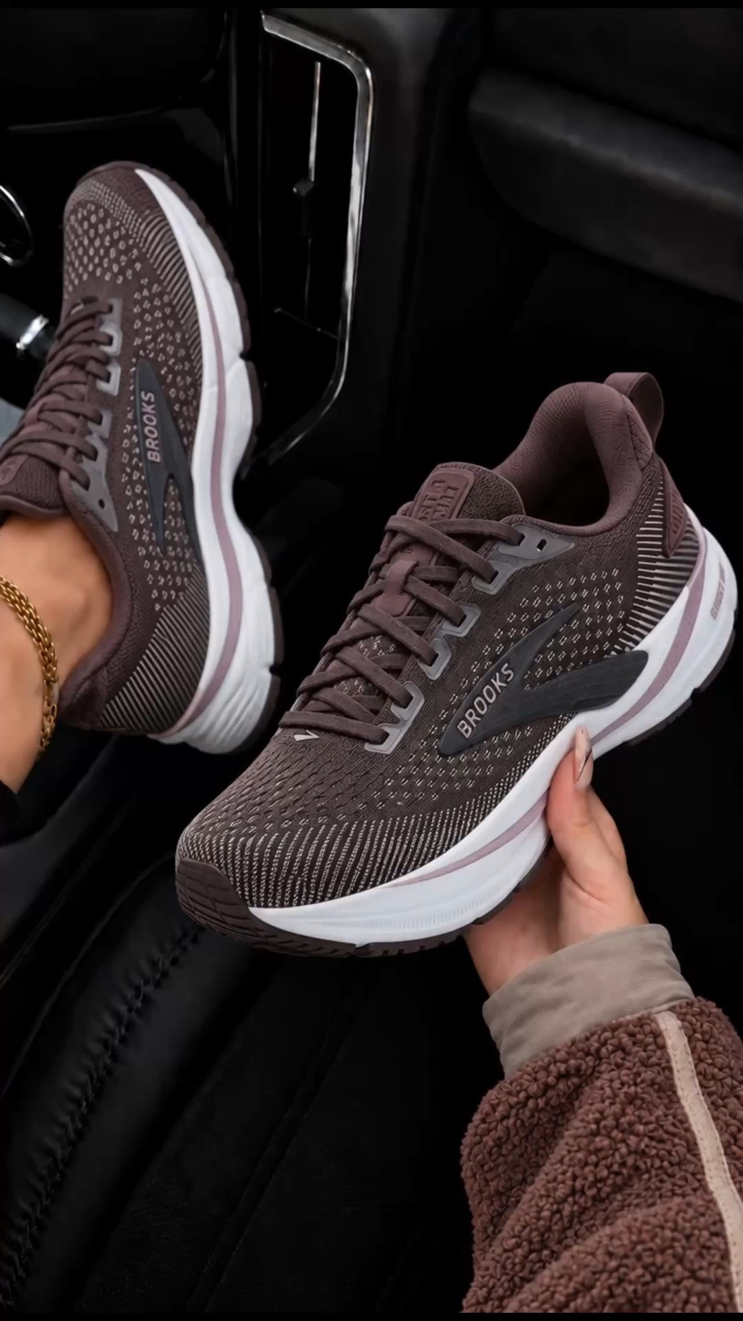When Brooks drops a CHOCOLATE BROWN sneaker for fall… girl, RUN! 🤎🍫 These just launched, and I am loving how classic and clean they look!

Chocolate brown gives an outfit that rich, cozy, expensive-looking feel, and it’s such an easy neutral to style. Think cream sweaters, denim, olive jackets, and matching brown leggings. It brings all those warm fall colors together—even when you’re wearing a sweatshirt and heading out the door! 👏🏻

And we’ve got running-shoe comfort in a sneaker you can work into your everyday wardrobe! Foam cushioning for that soft feeling underfoot, a mesh upper for breathability, and a sporty look that’s so cute with leggings and scrunchy socks.

Nurses shopping for shoes for those long shifts, moms who barely sit down, or girls who want comfort for errands and everyday walks—put these on your list to try! Because the shoes you reach for every day should be CUTE, too. 🤎

Comment BROWN and I’ll send you the link!

#LTKgrwm #LTKdayinmylife #LTKootd