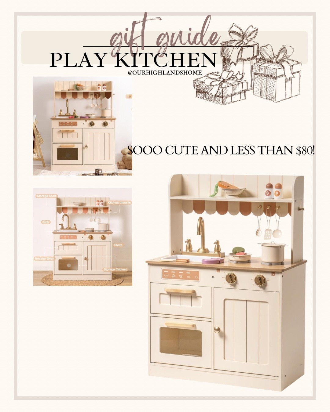 this is adorable and less than $80. linked a few others too 

#LTKKids #LTKGiftGuide #LTKHoliday