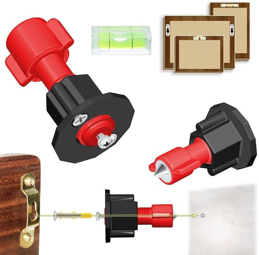 Keyhole Marker, Keyhole Slot Marking Tool, Picture Mounting Tool, Wall Marker Hanging Pictures, M... | Amazon (US)