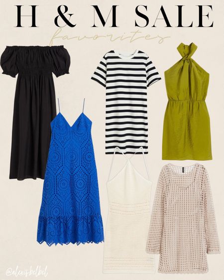 H&M dresses on sale for summer 

#LTKunder100 #LTKsalealert #LTKunder50