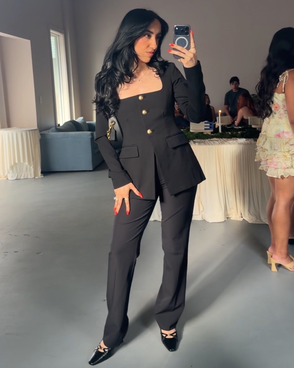 POWER SUIT 🖤

#LTKootd #LTKWorkwear #LTKTall