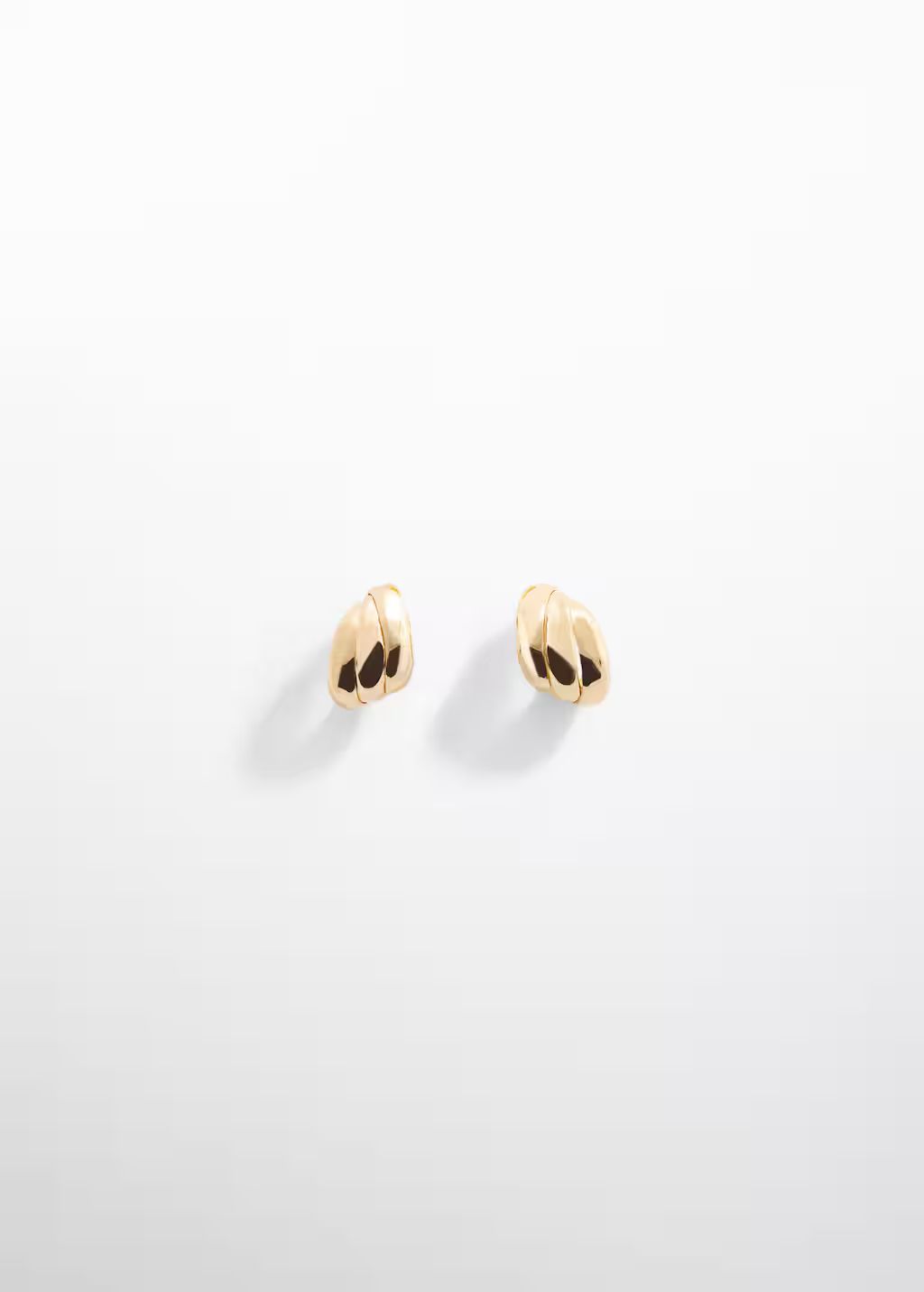 Three hoop earrings -  Women | Mango USA | MANGO (US)