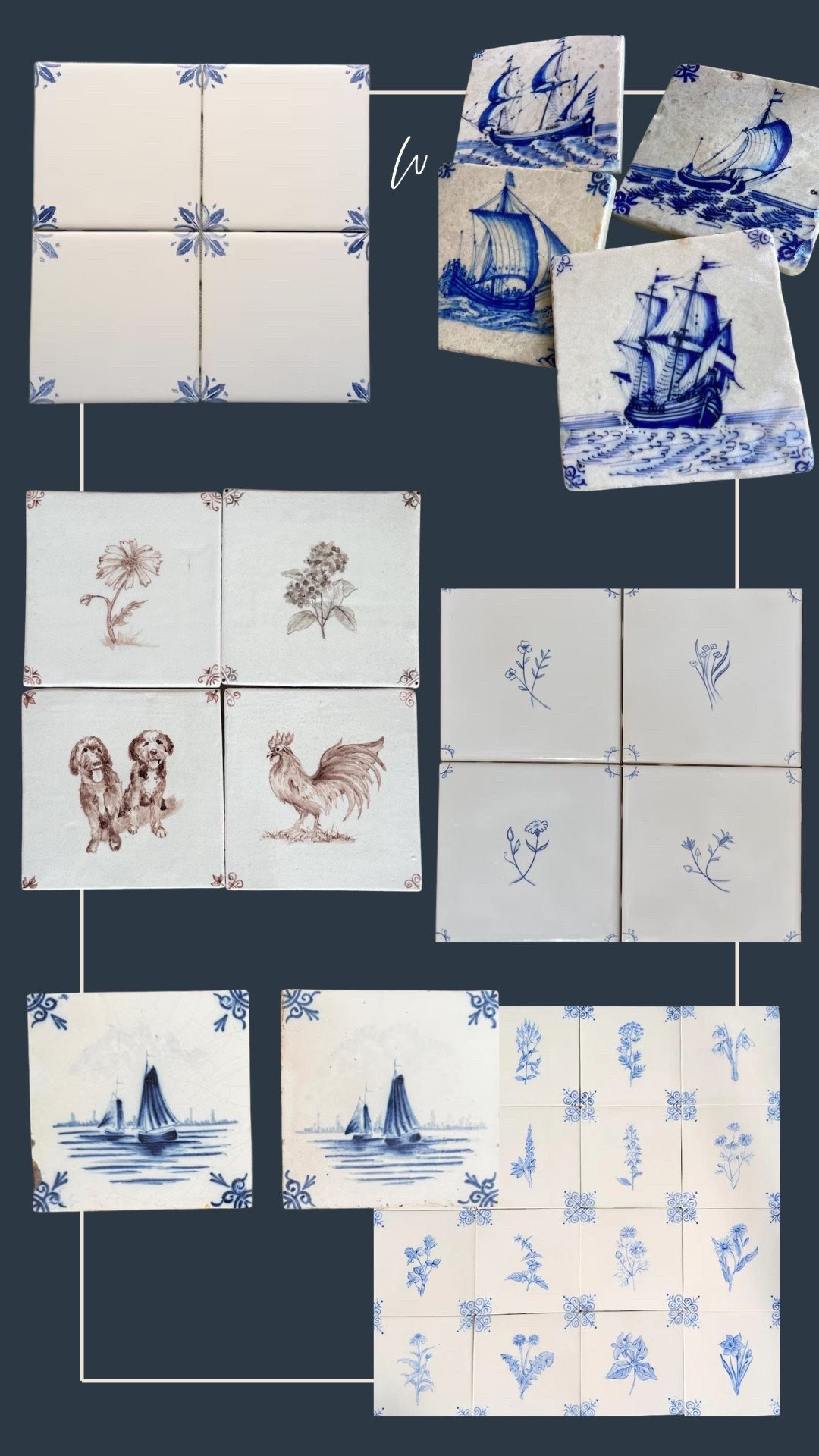 Rounded up some delft tile favorites!

#LTKHome