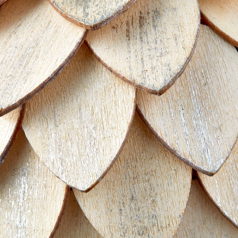 White Pinecone Hanging Ornament, 3.54 in, by Holiday Time | Walmart (US)