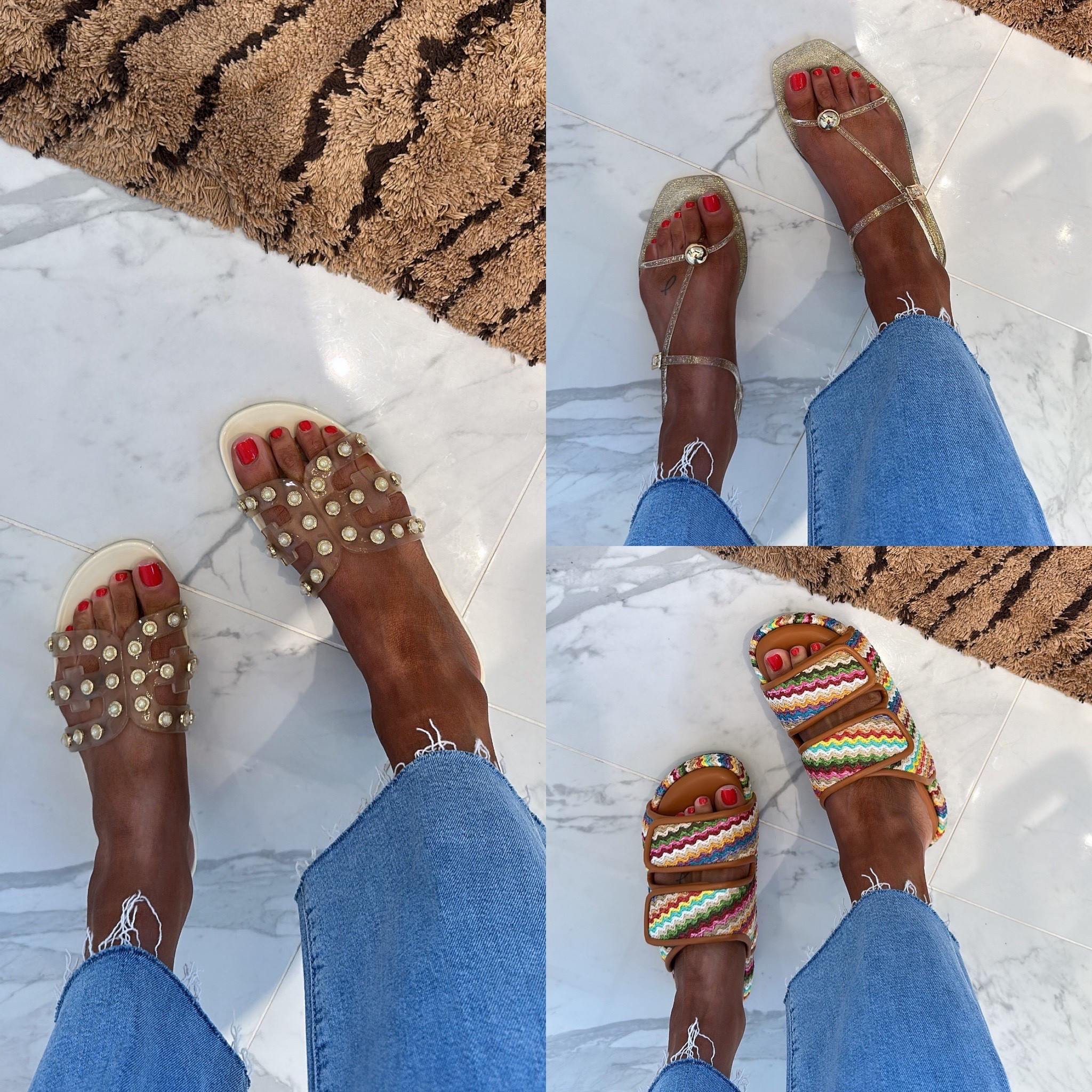 NEW sandal round up 🔥🔥🔥 exact denim i have on linked too 👖🫶