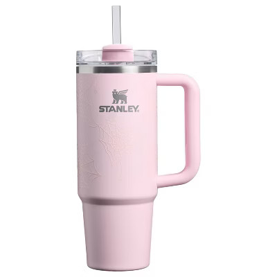 Stanley 30 oz Stainless Steel H2.0 FlowState Quencher Tumbler Pink Sugar Spider Webs | Target