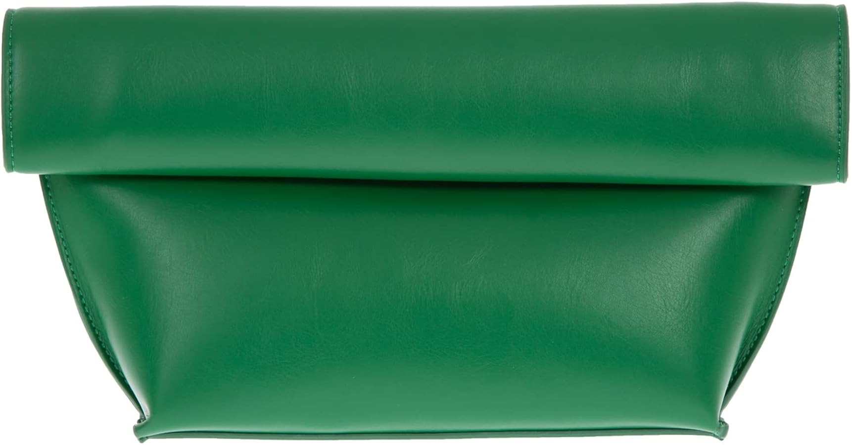 JNB Faux Leather Oversize Foldover Clutch | Amazon (US)