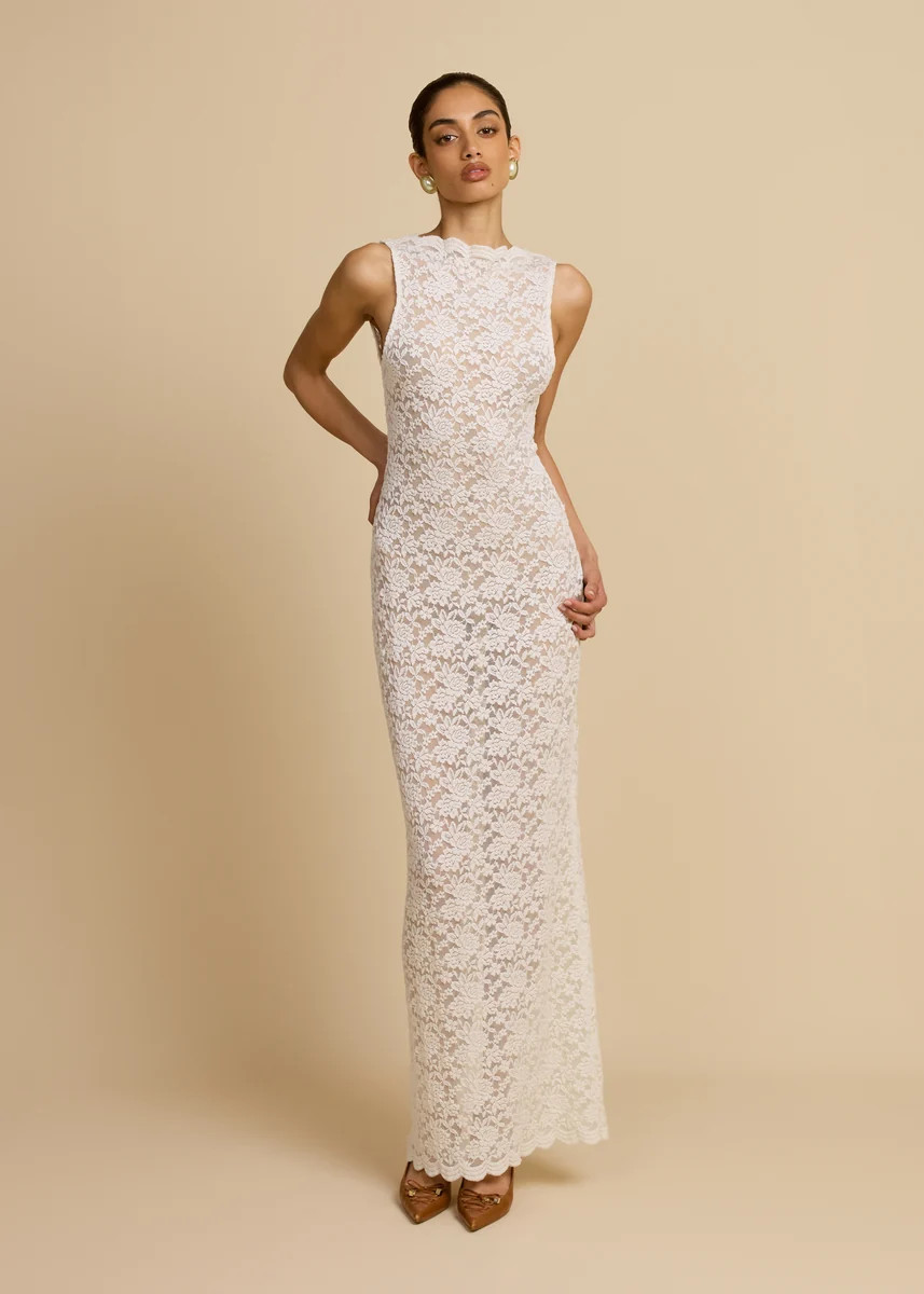 MIREILLE DRESS IVORY | ARCINA ORI