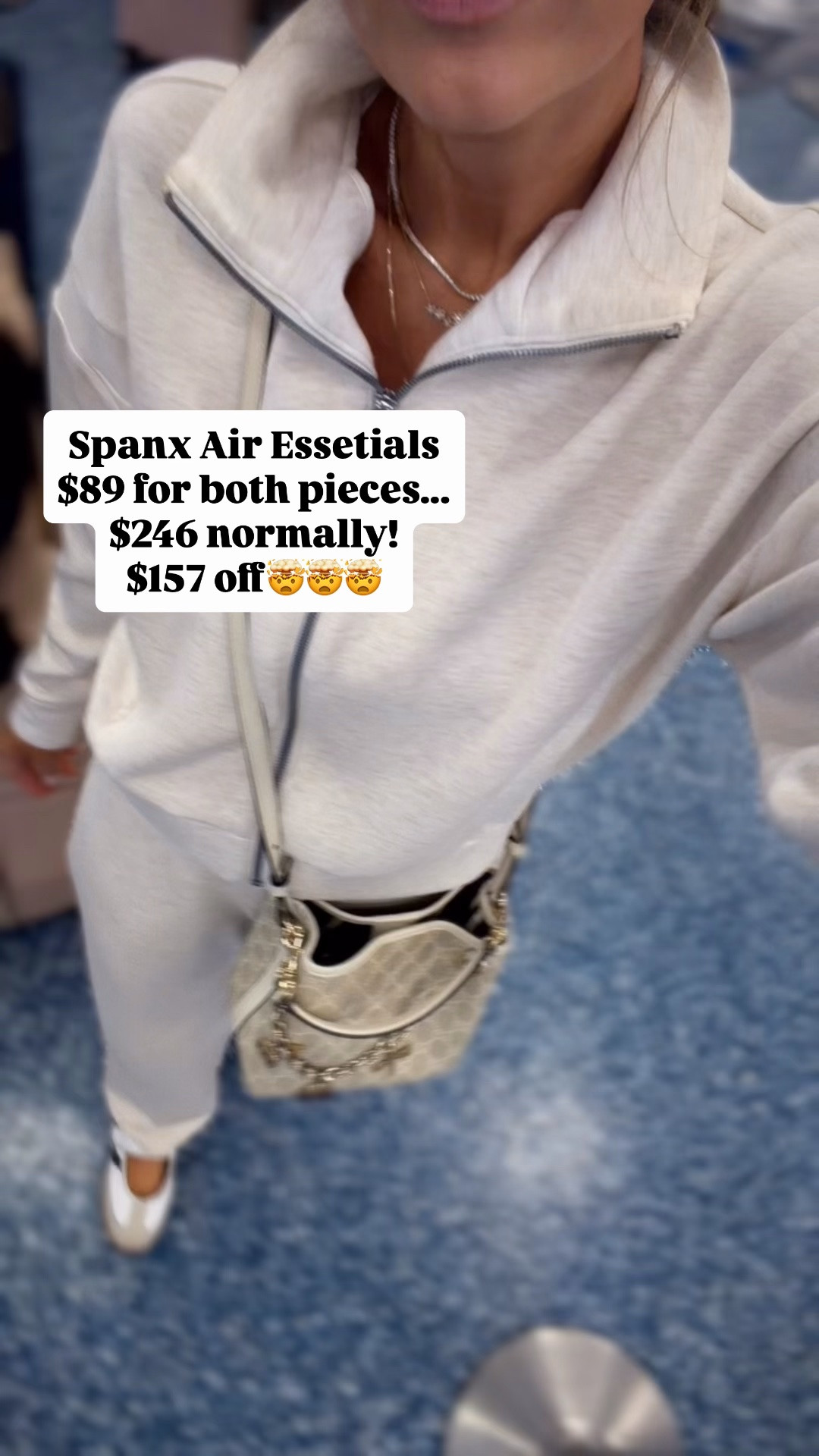 Spanx huge markdown!!! my most worn travel outfit. I wear a small regular.

#LTKootd #LTKOver40 #LTKTravel