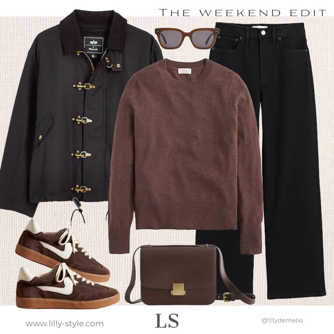 Weekend chic outfit. Love brown and black together- such a good combo. 



#LTKShoeCrush #LTKStyleTip #LTKItBag