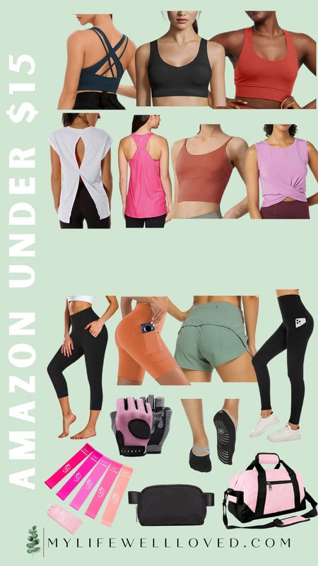Amazon under $15 // activewear // Amazon fashion // fitness // workout outfit // Lululemon dupes #ltkseasonal #ltku #ltkstyletip

#LTKfit #LTKFind #LTKunder50