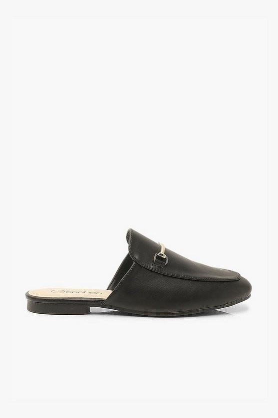 Basic Mule Loafers | Boohoo.com (US & CA)