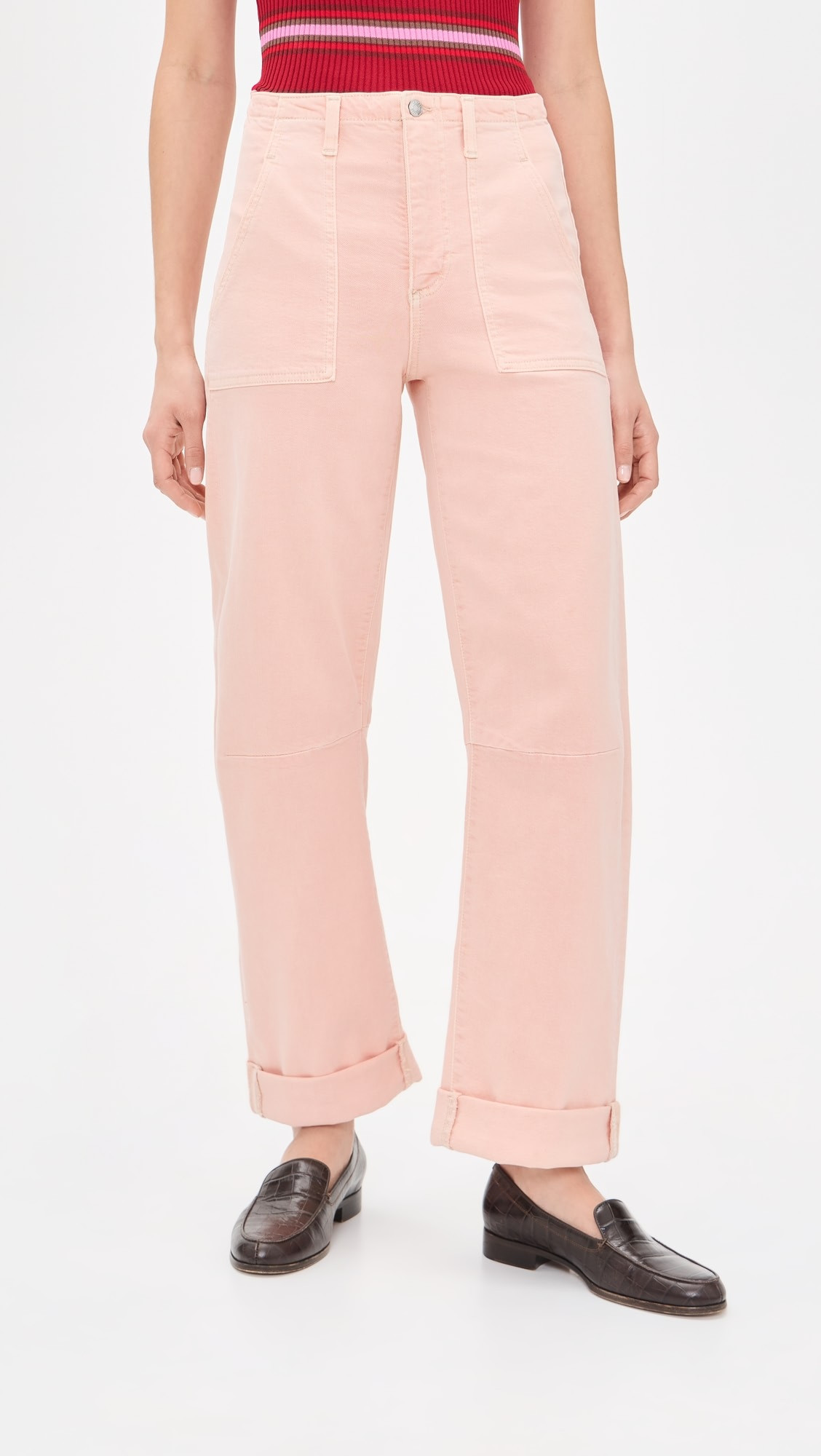 Utility Soft Double Cuff Jeans | Shopbop